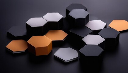 Hexagon images, hexagon background, black hexagon wallpaper, Hexagonal geometry abstract photography polygons backstage honeycomb cube design (decoration) honey photography no one wallpaper