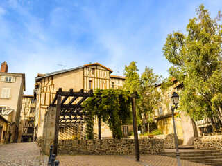 Downtown Limoges Unveiled: Captivating Street Views in France