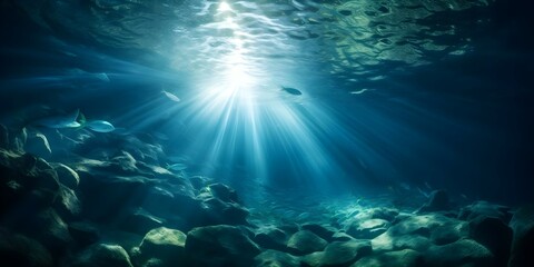 Fototapeta premium Unraveling the Enigmatic Bermuda Triangle: A Place of Mystery and Intrigue. Concept Mysterious Locations, Bermuda Triangle, Unsolved Mysteries, Enigmatic Places, Conspiracy Theories