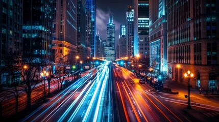 Obraz premium city lights