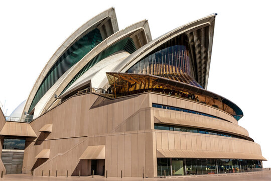 Sydney, Australia - July 27, 2011: Sydney Opera House isolated