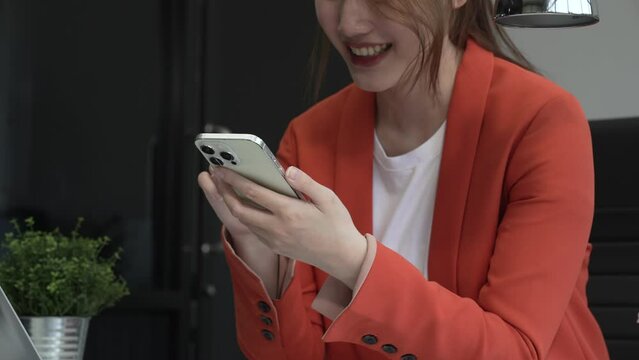 young Asian businesswoman, dressed in a formal suit, navigates complexities of the stock market as a consultant, loan officer, financial advisor, embodying entrepreneurship and strategic prowess.