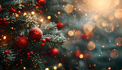 Fototapeta premium christmas background