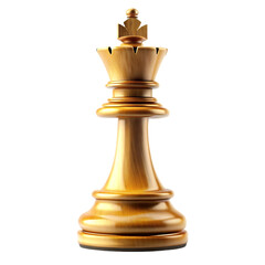 chess king on transparent background