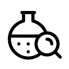 Research Line Icon