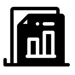 Data Management Glyph Icon