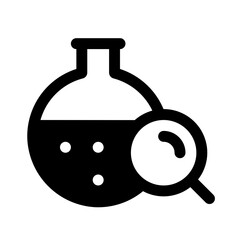 Research Glyph Icon