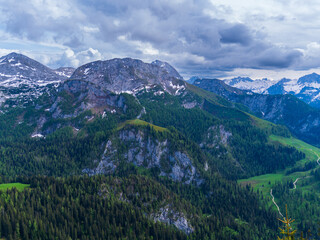 Landscape in the mountains