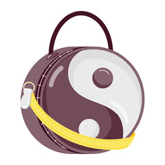 Stylish Ladies Bags Flat Stickers