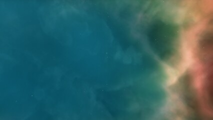 Fototapeta premium Space background with realistic nebula and shining stars. Colorful cosmos with stardust and milky way. Magic color galaxy. Infinite universe and starry night. 3d render 