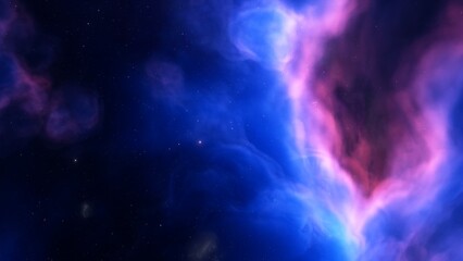 Fototapeta premium vibrant colorful space galaxy nebula in a starry night cosmos - universe science and astronomy supernova background wallpaper