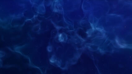 Space background. Nice clean colorful nebula with star field. 3D rendering
