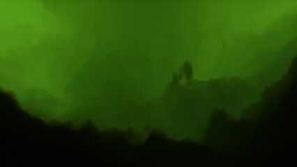 Space background. Nice clean colorful nebula with star field. 3D rendering
