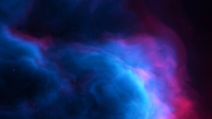 Fototapeta premium Space background. Nice clean colorful nebula with star field. 3D rendering 