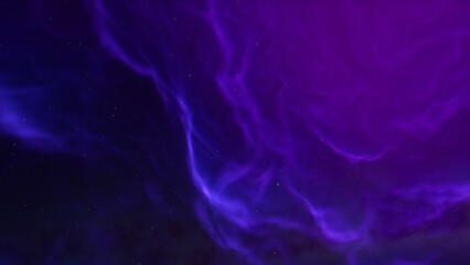 Space background. Nice clean colorful nebula with star field. 3D rendering
