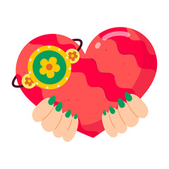 Raksha Bandhan Flat Stickers