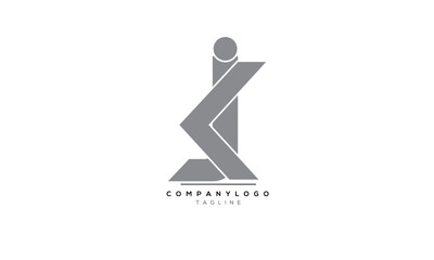 Alphabet letters Initials Monogram logo JK, JK INITIAL, JK letter