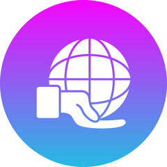 Fototapeta premium Globe Icon