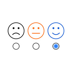 Smiles icon isolated on transparent background