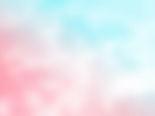 Pink Sky Blue Pastel Light Abstract Background Texture Nature Summer Landscapte Sun Cloud Beauty...