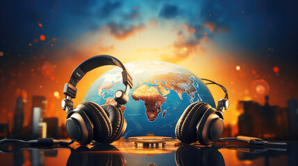 generated illustration of International podcast Day september 30