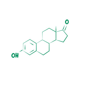 green chemical structure on white background clip art preview