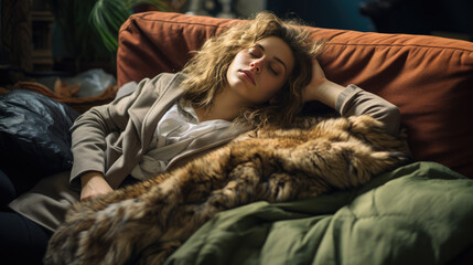 generated illustration of National Napping Day