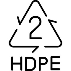 High Density Polyethylene Icon