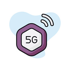 5g  vector icon