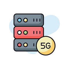 Server vector icon