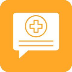 Fototapeta premium Medical App Icon