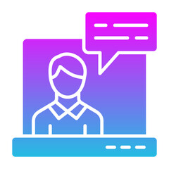 Online Chat Icon