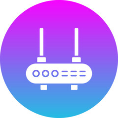 Obraz premium Router Icon