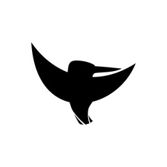 kingfisher bird Vector