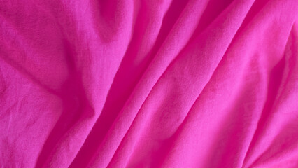 rich pink fuchsia fabric, luxurious and vibrant