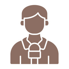 Obraz premium Journalist Icon