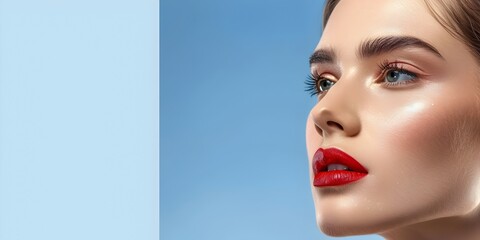Professional Makeup Mastery A Radiant Portrait of Elegance and Allure