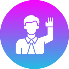 Raise Hand Icon