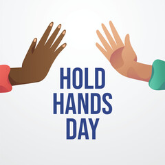 Obraz premium vector graphic of Hold Hands Day ideal for Hold Hands Day celebration.