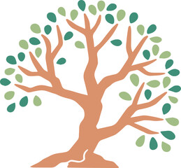 cute cartoon plant illustration