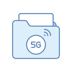 Folder  vector icon
