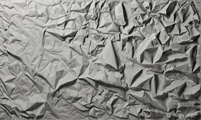 Crumpled paper background texture, crushed old white blank paper texture