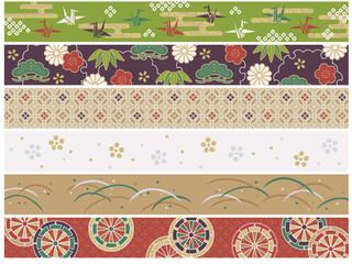 和風の帯セット