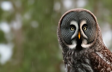 great grey owl