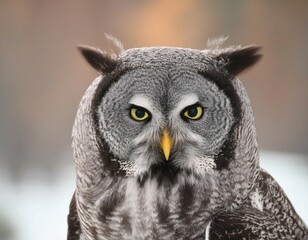 great grey owl