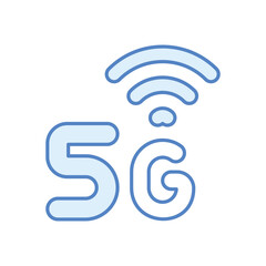 5g vector icon