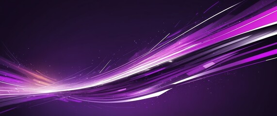 purple digital speed future technology abstract concept background banner illustration