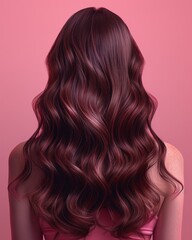 Fototapeta premium Luxurious Hair with Keratin Treatment.