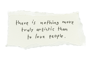 Love quote png sticker paper note, transparent background