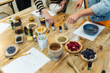 Natural soap-making: workshop focusing on chemical-free process